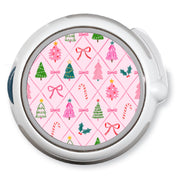 Peelz Coquette Christmas twiist™ Automated Insulin Delivery System Stickers - Pump Peelz Peelz/Stickers White Smoke