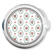 Peelz Poinsettia Parade twiist™ Automated Insulin Delivery System Stickers - Pump Peelz Peelz/Stickers White Smoke
