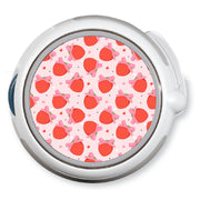 Peelz Strawberry Kisses twiist™ Automated Insulin Delivery System Stickers - Pump Peelz Peelz/Stickers White Smoke