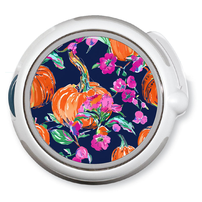 Peelz Preppy Pumpkin twiist™ Automated Insulin Delivery System Stickers - Pump Peelz Peelz/Stickers White Smoke