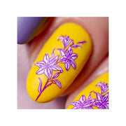 UberChic Beauty Mod Chic Garden Stamping Plate Gold