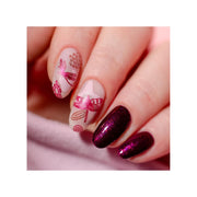UberChic Beauty Mod Chic Garden Stamping Plate Light Pink
