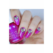 UberChic Beauty Jingle All The Way, (Christmas-05) Stamping Plate Dark Gray