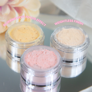 Rude Cosmetics UHD Under Eye Setting Mineral Powder Setting Spray & Powder Gray Vanilla,Honey,Pink