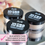 Rude Cosmetics UHD Under Eye Setting Mineral Powder Setting Spray & Powder Gray Vanilla,Honey,Pink