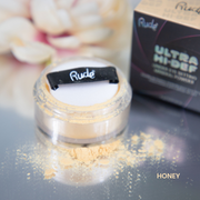 Rude Cosmetics UHD Under Eye Setting Mineral Powder Setting Spray & Powder Gray Honey