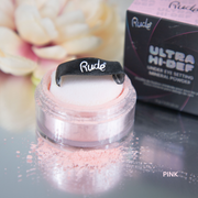 Rude Cosmetics UHD Under Eye Setting Mineral Powder Setting Spray & Powder Gray Pink