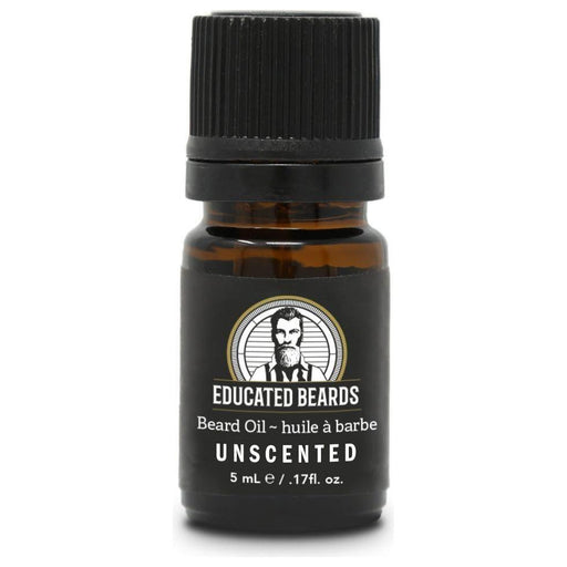 Educated Beards Educated Beards Unscented Beard Oil 5ml Beard Oil Dark Slate Gray