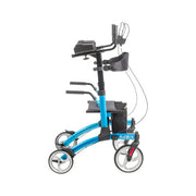 RIO Medical Supplies Elevate Upright Walker, Blue White Smoke