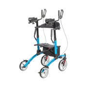 RIO Medical Supplies Elevate Upright Walker, Blue White Smoke