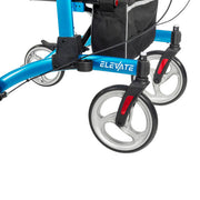 RIO Medical Supplies Elevate Upright Walker, Blue White Smoke