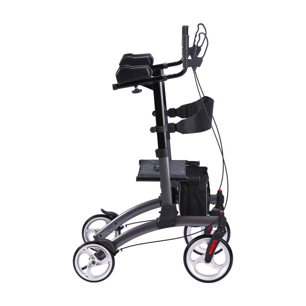 RIO Medical Supplies Elevate Upright Walker, Grey White Smoke