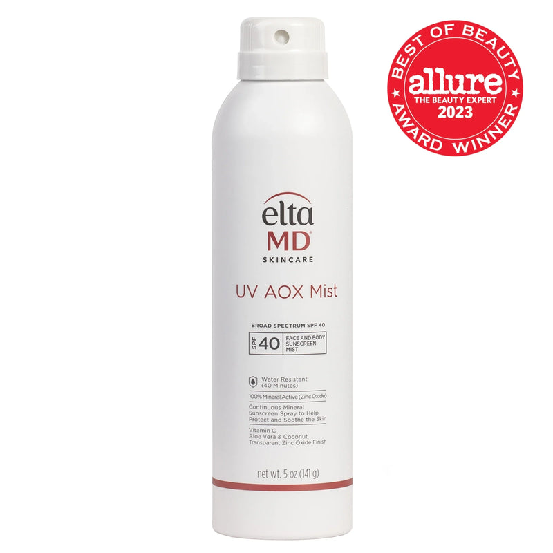 Nava Beauty EltaMD UV AOX Mist Broad-Spectrum SPF 40 5 OZ White Smoke
