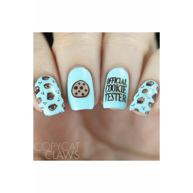 UberChic Beauty Jingle All The Way, (Christmas-05) Stamping Plate Rosy Brown