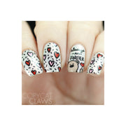 UberChic Beauty Love and Marriage-05 Stamping Plate Rosy Brown