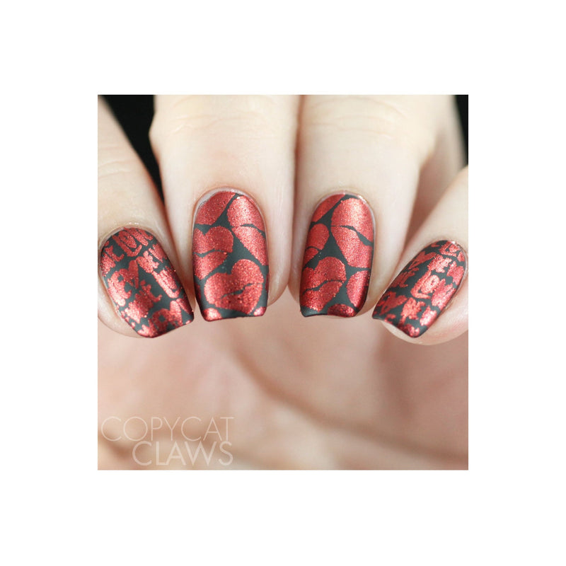 UberChic Beauty Love and Marriage-05 Stamping Plate Tan