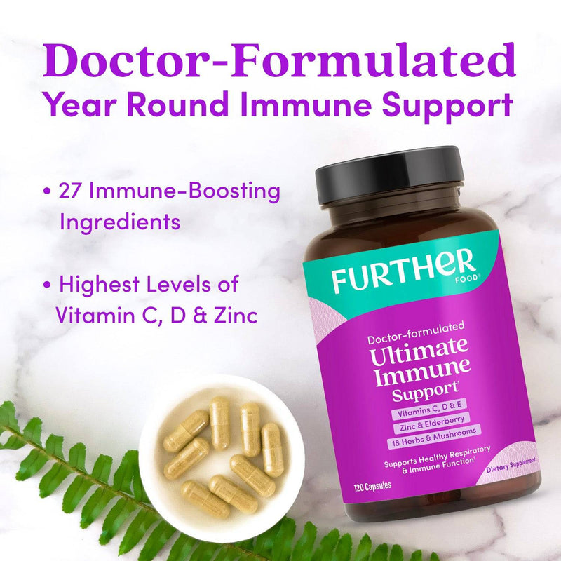 Further Food Ultimate Immune Support Immunity Dark Slate Gray