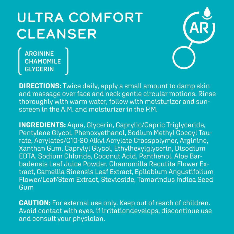 DCL Skincare Ultra Comfort Cleanser Bottle Light Sea Green
