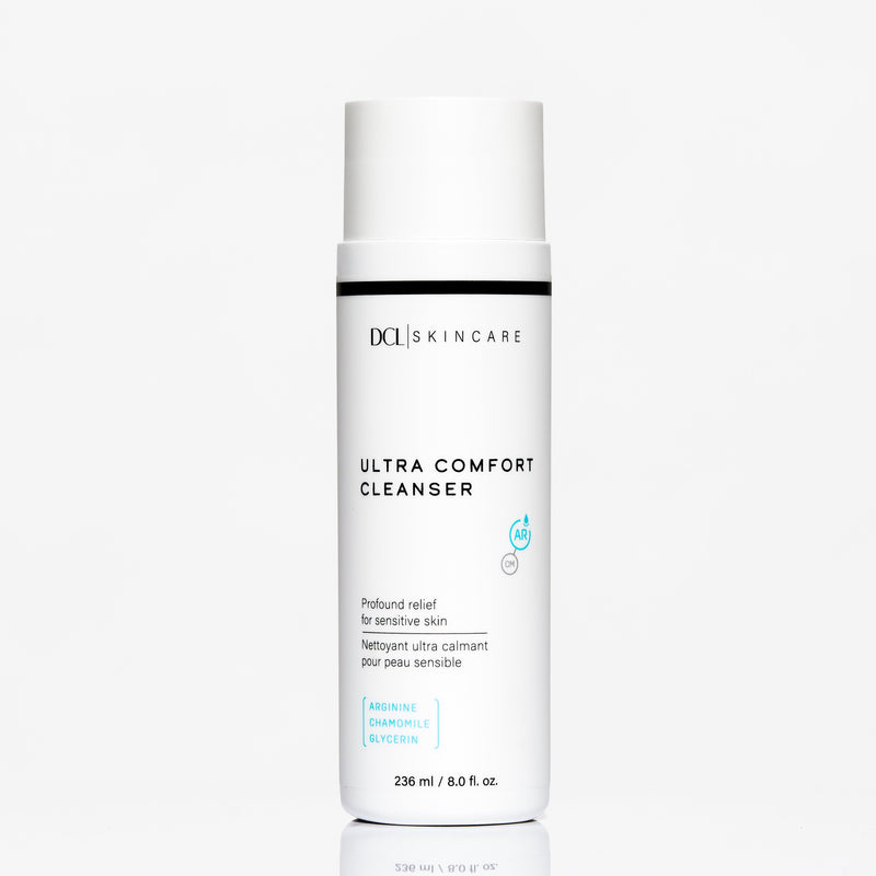 DCL Skincare Ultra Comfort Cleanser Bottle White Smoke