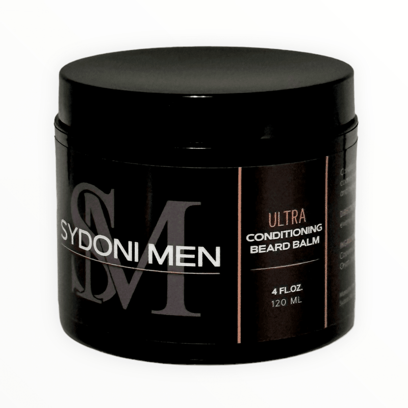 Sydoni Skincare and Beauty SYDONI MEN ULTRA CONDITIONING BEARD BALM | Soften, Hydrate & Tame120ml 4 fl. oz. Men Beard Black