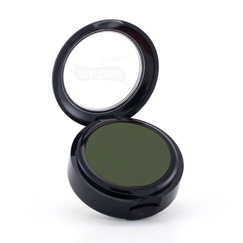 Graftobian Make-Up Company Ultrasilk™ Matte Eye Shadow White Smoke Dark Jungle Green,Natural Beige,Medium Cocoa,Cinnamon Toast,Dark Chocolate,Black Smoke,Evening Sapphire,Grey Cloud,White Whip,Apricot,Soft Rose,Rare Earth