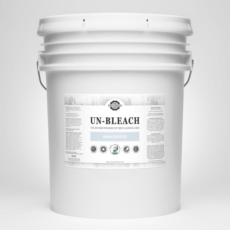 Rustic Strength Un-Bleach Multi-Purpose Cleaner Lavender 40 LB Bucket