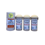By Robin Creations Natural Probiotic Deodorant Stick Deodorant & Body Care White Smoke Unscented (Sensitive Skin) / 1 Full Tube + 3 Refills