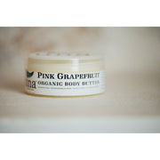 Una Biologicals® Pink Grapefruit Body Butter | Natural Body Lotion | Una Biologicals Body Butter Dark Gray 2 oz travel size
