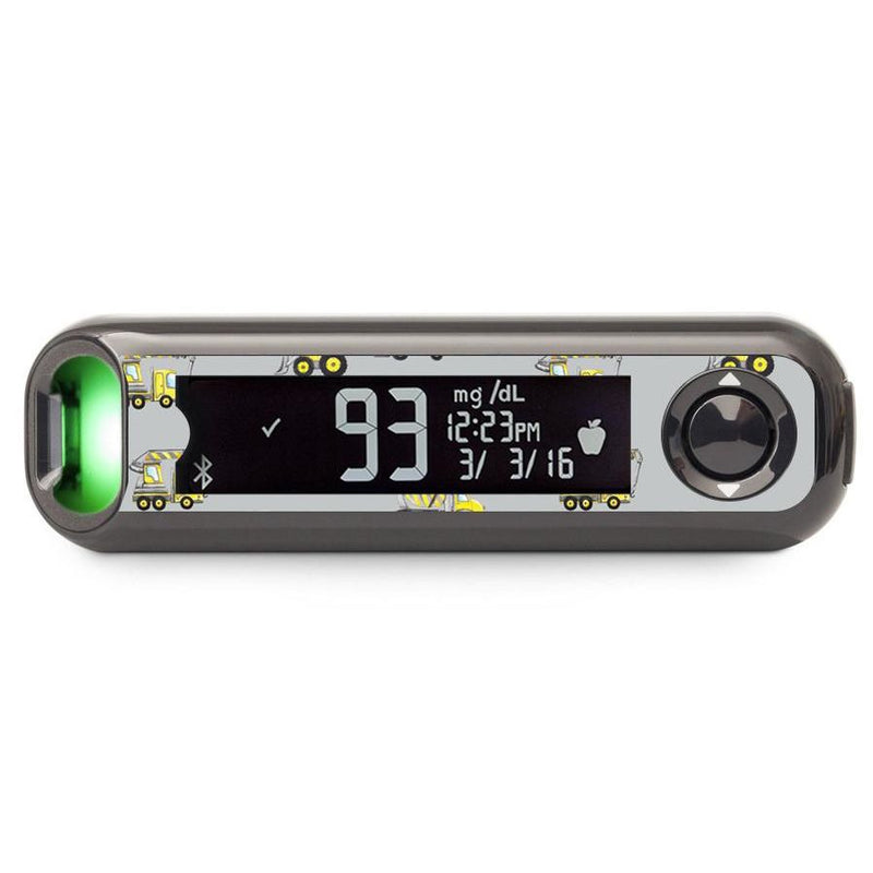 Peelz Under Construction for Bayer Contour© Next One Glucometer Peelz/Stickers Dark Slate Gray