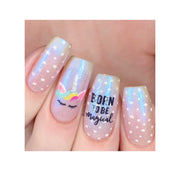 UberChic Beauty Unicorn Love-02 Stamping Plate Tan