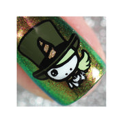 UberChic Beauty St Patrick's Day-05 Stamping Plate Gray