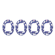 Peelz Unicorn Cats Pod Patch Tape - Pump Peelz Patch Medical Tape White Smoke 4-Pack Omnipod Tape