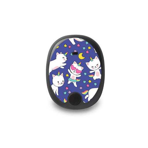Peelz Unicorn Cats for the Eversense Smart Transmitter Peelz/Stickers White Smoke