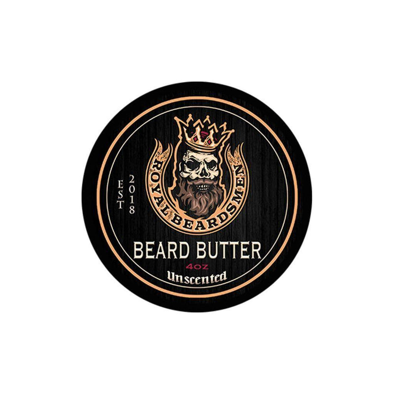 Royal Beardsmen Unscented 4oz Premium Beard Butter beard butter Tan