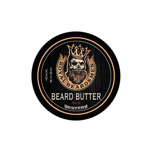 Royal Beardsmen Unscented 4oz Premium Beard Butter beard butter Tan