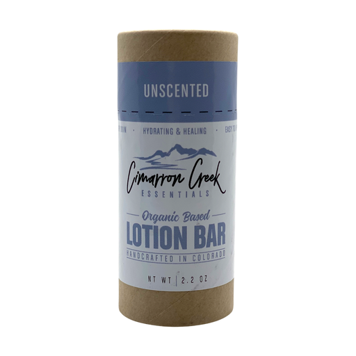 Cimarron Creek Essentials Unscented Organic Lotion Bar 2oz Lotion & Moisturizer Light Slate Gray