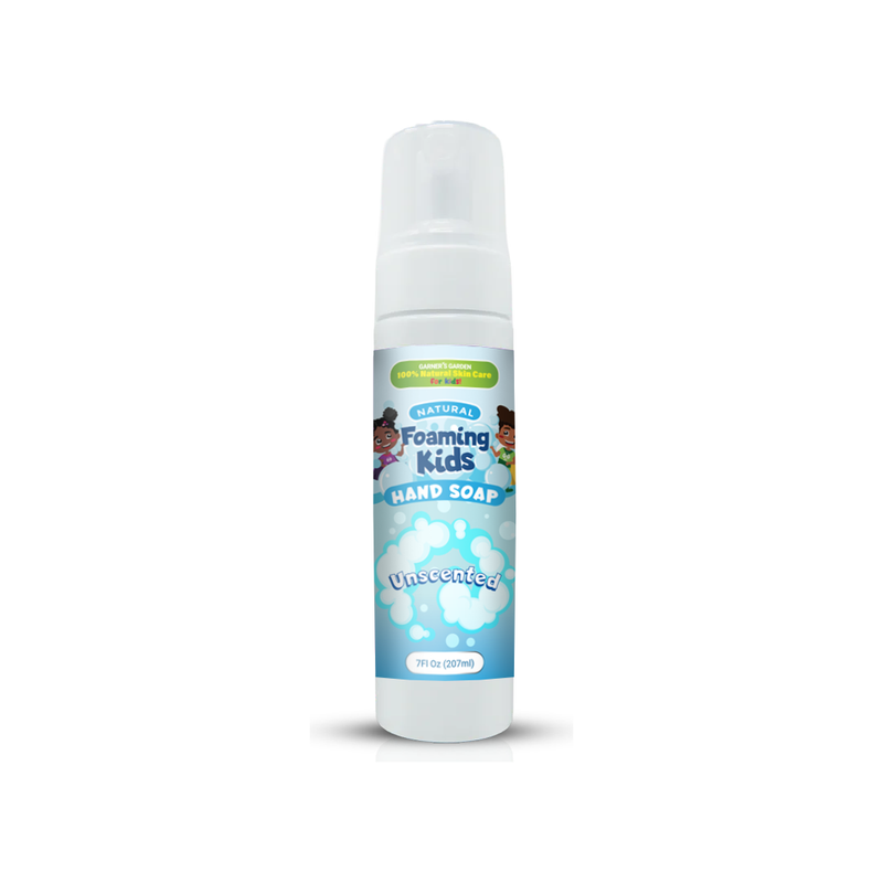Garner's Garden Foaming Kids Hand Soap Baby Care White Smoke Unscented Kids Hand Soap