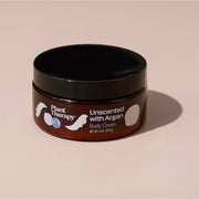 Plant Therapy Unscented Body Cream with Argan Body Care Gray 8 oz