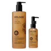 Boldenusa.com Unscented Shea Butter Oil | Pure African Shea Butter Body Oil | 16.9 Fl Oz Shea Oil Chocolate
