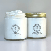 Clara & Fritz Tallow Shop Unscented Whipped Tallow Balm Lotion & Moisturizer White Smoke 4 oz / 2-Pack