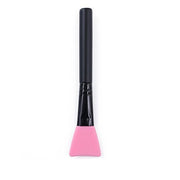ZAQ Skin & Body Silicone Mask Applicator (Wooden Handle) Misty Rose Pink
