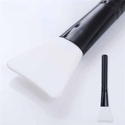 ZAQ Skin & Body Silicone Mask Applicator (Wooden Handle) Lavender White