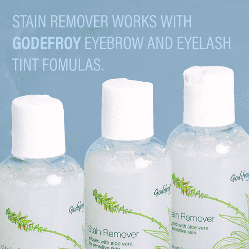 GodefroyBeauty GODEFROY STAIN REMOVER FOR EYELASH AND EYEBROW TINT Hair Color Removers Dark Gray