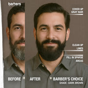 GodefroyBeauty BARBERS CHOICE 3 CAPSULE KIT Beard Tint Dark Olive Green Dark Brown,Jet Black,Medium to Light,Natural Black