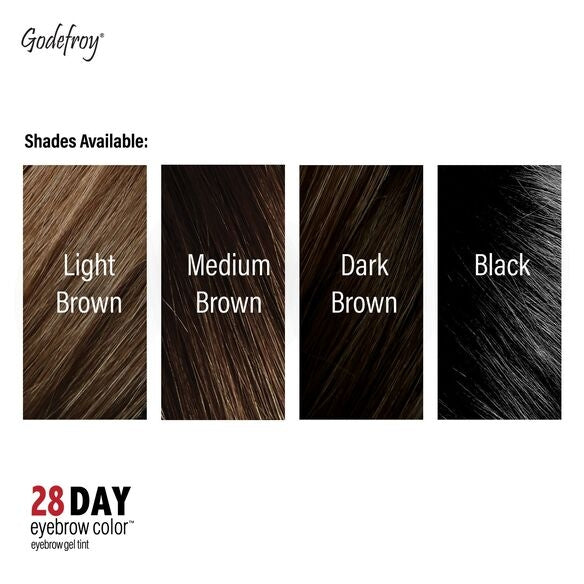 ATWATER 28 DAY EYEBROW COLOR Eyebrow Tint Black Black / 10 Applications,Black / Single Application,Light Brown / 10 Applications,Light Brown / Single Application,Dark Brown / 10 Applications,Dark Brown / Single Application,Medium Brown / 10 Applications,Medium Brown / Single Application