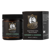 Educated Beards Educated Beards Peppermint & Cedarwood Beard Butter Cream 100ml Beard Butter Cream Dark Slate Gray