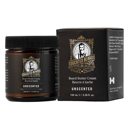 Educated Beards Educated Beards Unscented Beard Butter Cream 100ml Beard Butter Cream Dark Slate Gray