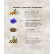 MION Artisan Soap Co. Deep Repair Eye Serum | Infused With Blue Cornflowers Light Gray