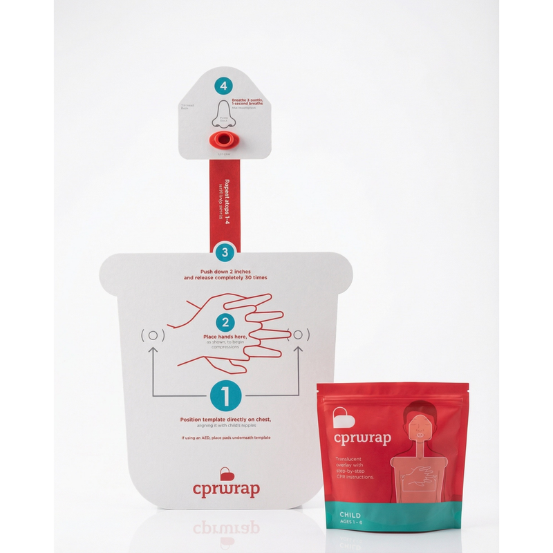 Bulk Child CPRWrap™ Aid, Ages 1 - 8