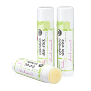 Green + Lovely Island Coconut Skin Stick - Organic Moisture Stick - Travel Size Beige